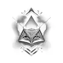 Illuminati  tattoo design idea