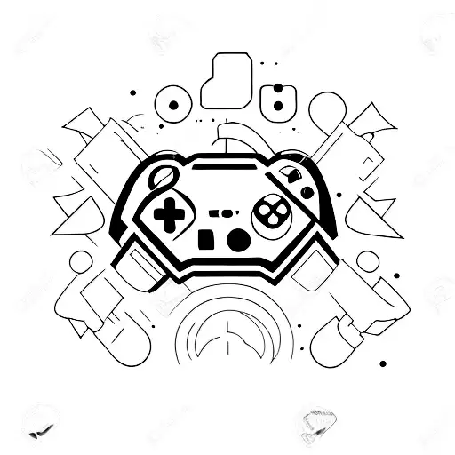 gamer  tattoo design idea