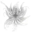 phoenix spider lily butterfly gaia for shoulder tattoo design idea