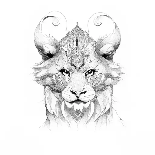 inner peace  tattoo design idea