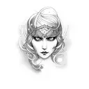 arm sleeve with geminis and great gatsby inspired  tattoo design idea