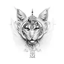 Versace tattoo design idea