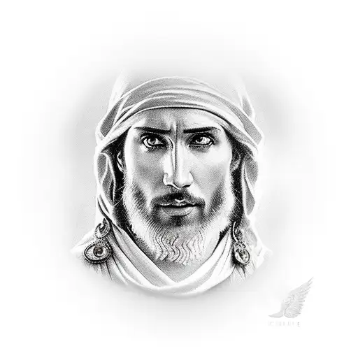yesus kristus salib tattoo design idea