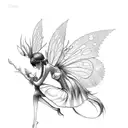 fairies tattoo design idea