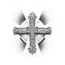 Christian Cross tattoo design idea