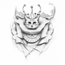 Cherry tattoo design idea