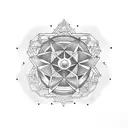 Cherry tattoo design idea