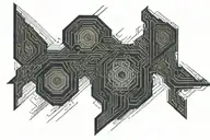 Adhd programmer coding tattoo design idea