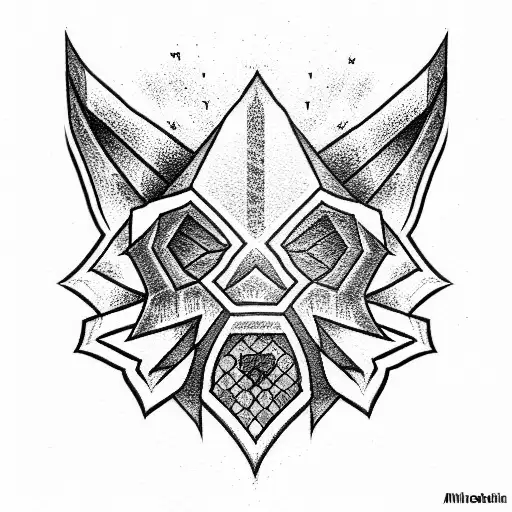 minecraft tattoo design idea