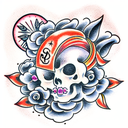 impermanence tattoo design idea