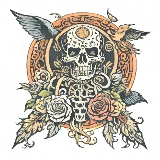 something with being alternative music into a tattoo tattoo design idea