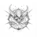 hell tattoo design idea