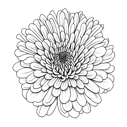 curved Chrysanthemum and olive leaf feminine for ribs  joy  tattoo design idea