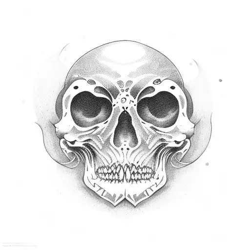 memento mori  tattoo design idea