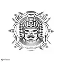 inca  tattoo design idea