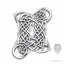 celticknot of strength and leadership tattoo design idea