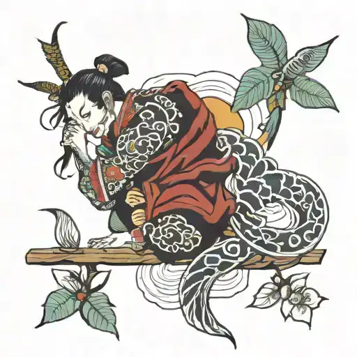 massage tattoo design idea