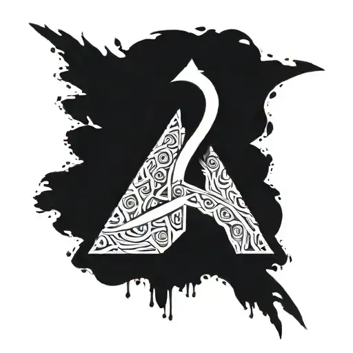 Freedom and addiction recovery symbol tattoo design idea
