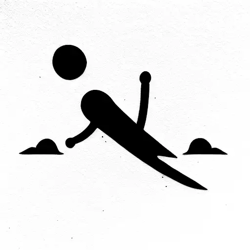 Enjoy the journey tattoo design idea