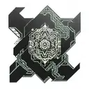 Quantum entanglement tattoo design idea