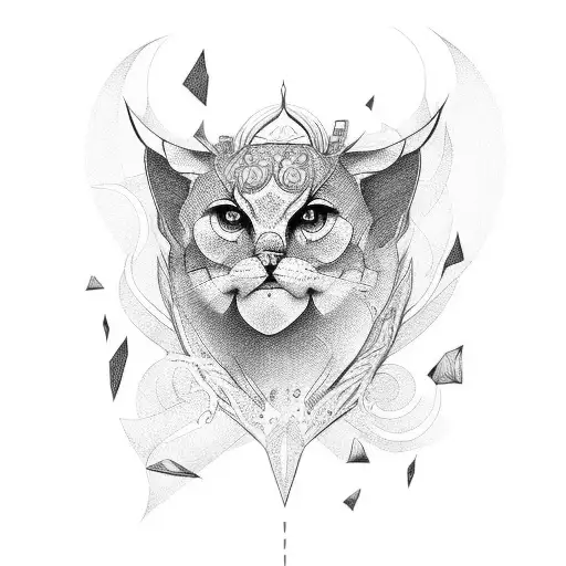 tattoo design, diabetes type 1 theme, digital art tattoo design idea