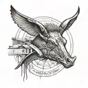 Slaughterhouse tattoo design idea
