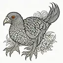 weka with 19 june 1952- 02 March 2024 tattoo design idea