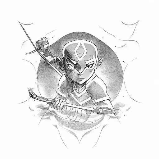 aang tattoo design idea