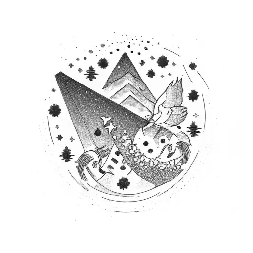 On soft Spring nights I'll stand in the yard under the stars -- Something good will come out of all things yet And it wi tattoo design idea