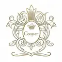 cooper family crest for couples wedding ring finger tattoo design idea