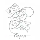 Cooper written tattoo design idea