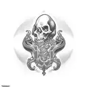 Tombstone tattoo design idea