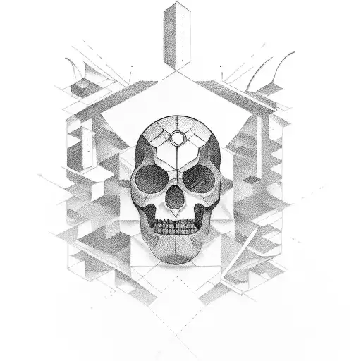 not balanced scale tattoo design idea