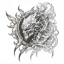 solo leveling tattoo design idea