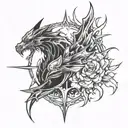 solo leveling tattoo design idea