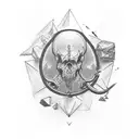 Subtle Tattoo representing ambition, adventure and caring tattoo design idea