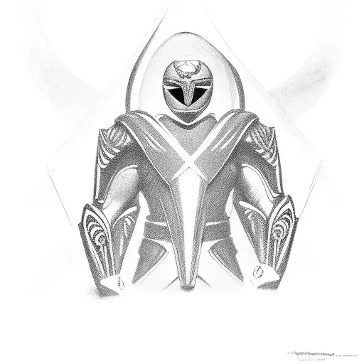 power ranger tattoo design idea