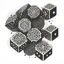 Symbolic representation of risk and reward in forex trading tattoo design idea