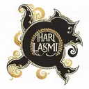Hari Lakshmi name tattoo design idea