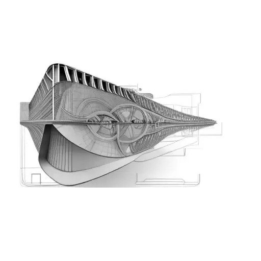 the arts and sciences building in valencia, spain tattoo design idea