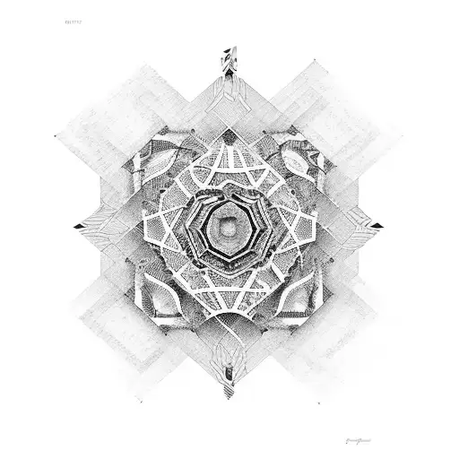 the arts and sciences building in valencia, spain tattoo design idea