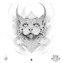 laburu dentro de una concha gallega tattoo design idea