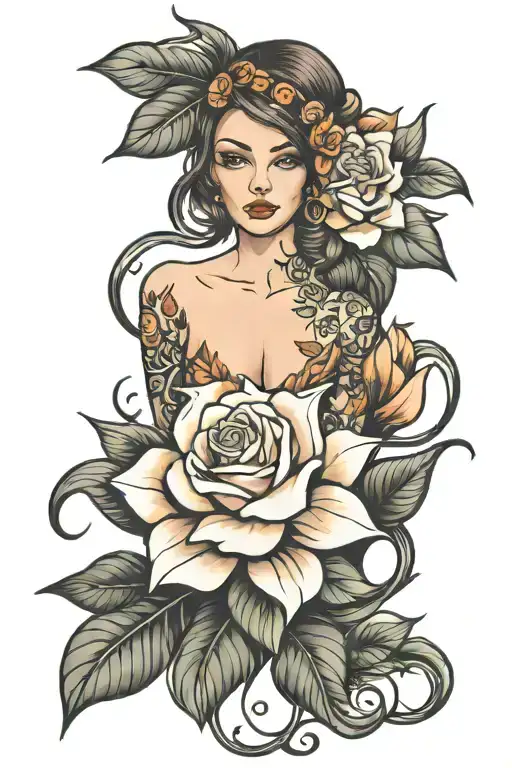 Nora tattoo design idea