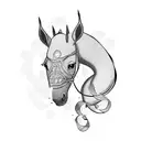 bojack horseman  tattoo design idea