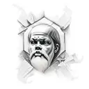 Socrates tattoo design idea