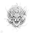 Create a tattoo design that symbolizes strength through adversity. tattoo design idea