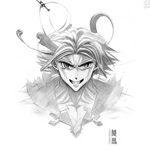 Hunter x hunter tattoo design idea