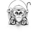 Three monkeys see no evil hear no evil speak no evil tattoo design idea