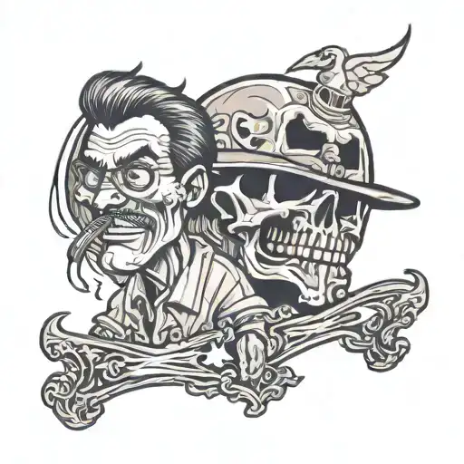 rip dad older brother younger brother  tattoo design idea