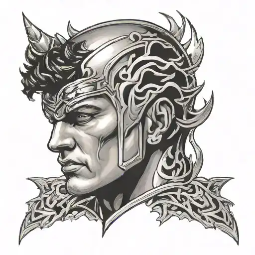 Cody Rhodes Logo tattoo design idea